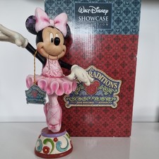  Rare Disney showcase 'minnie mouse nutcracker/suger plum fairy/ballerina10.5"