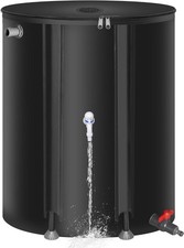 200L Collapsible Rain Barrel AUCTION Portable Rain Barrels to Collect Rainwater