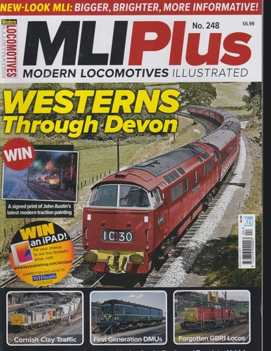 Modern locomotives illustrated - modern,