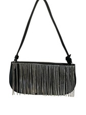 THE CLAW Los Angeles Vegan Women's Diamanté Drop Evening Bag Luxury Designer