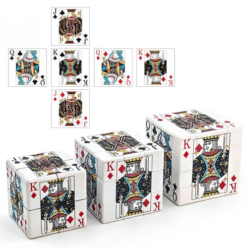 Poker rubik cube - rubik's, puzzle