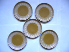 DENBY ODE 5 X TEA SIDE PLATES