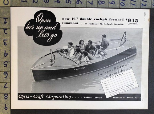 1935 chris craft - chris-craft, motorboat