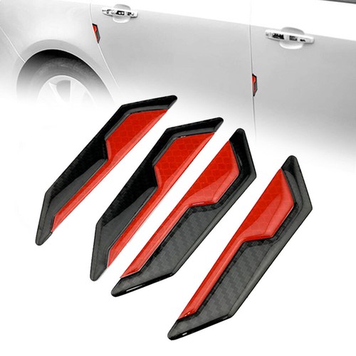 4pcs red reflective car - 4pcs, door