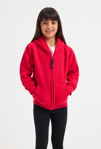 Kids zipped hoodie heavyweight - kids,