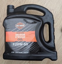 Genuine Harley Davidson 20W50 Motorcycle Engine Oil 62600042  4  Litre)