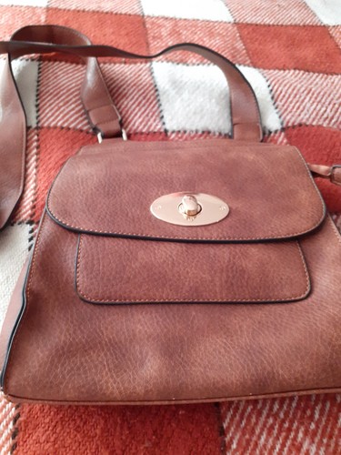 Italian brown handbag - italian,
