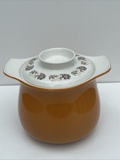 Attractive Vintage Poole Desert Song Casserole Pot 1960s.