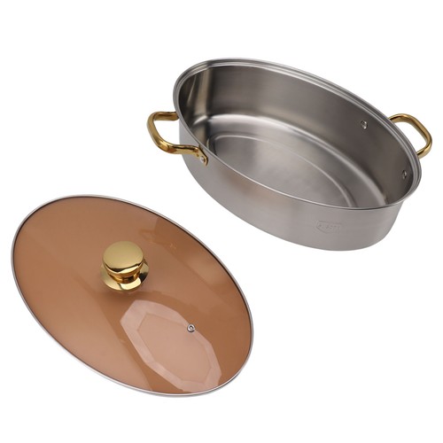 Stainless steel fish - steel, pot