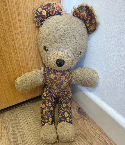 Debenhams beige plush teddy - beige,