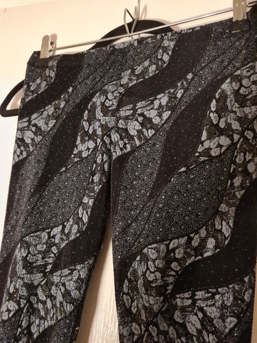 Semi sheer glitter leggings - , m