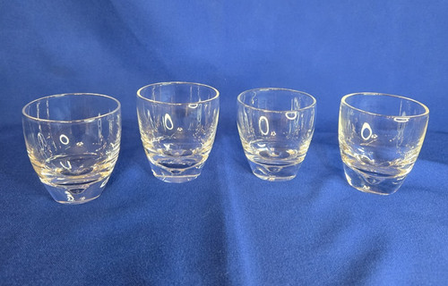 Steuben signed crystal dimple - crystal,