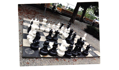 Giant chess boards bern - chess,