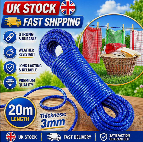 Washing line rope heavy - rope,