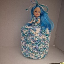 Retro Toilet Roll Cover Doll