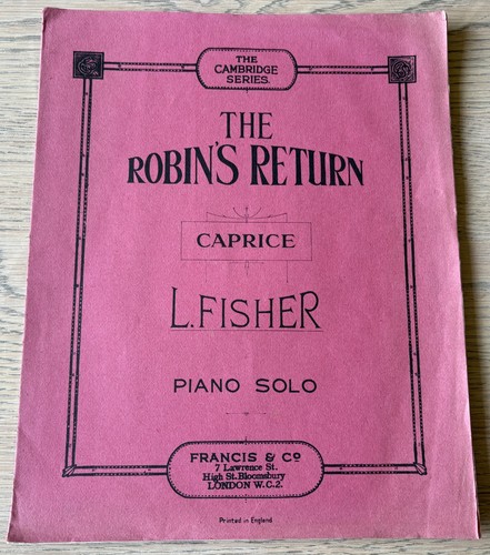 Leander fisher the robin - fisher, robin's