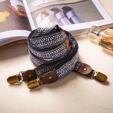 Retro Webbing Braces Y-shaped