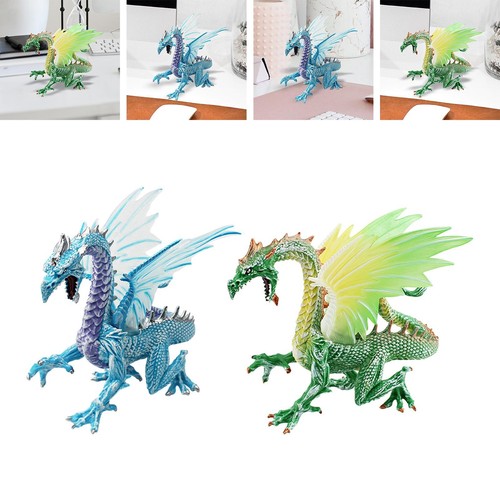 Dragon figurine realistic - dragon,