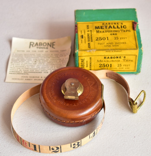 Vintage rabone sons woven - &,