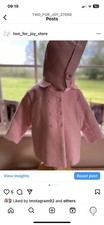 Rachel Riley Coat And Bonnet 12/18 Months 