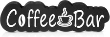 Rustic Wood Coffee Bar Sign -