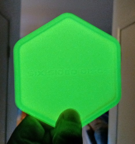 Six sided disc golf - disc,