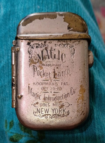 Antique magic pocket lamp - magic,
