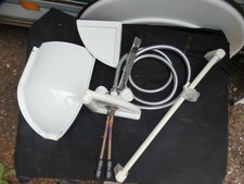 Caravan shower taps , wall