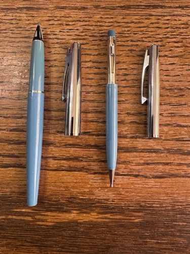 Vintage sheaffer blue fountain - vintage,