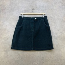 Emerald Green Corduroy Skirt