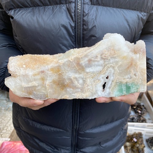 820g natural colored fluorite - colored,