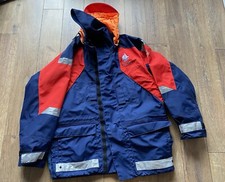 Vuarnet sport men's Sailing blue jacket Size Medium See Photos Of Measurements