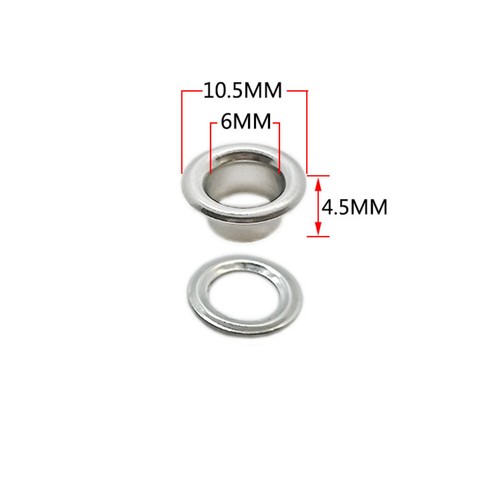 Stainless steels eyelet - eyelet, with