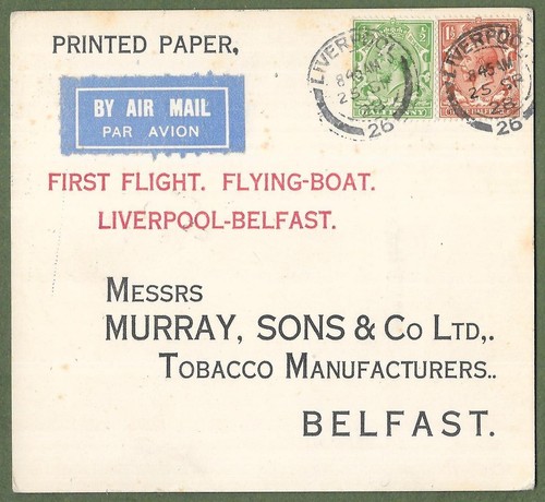 First flying boat flight - first,