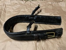 black leather cob size