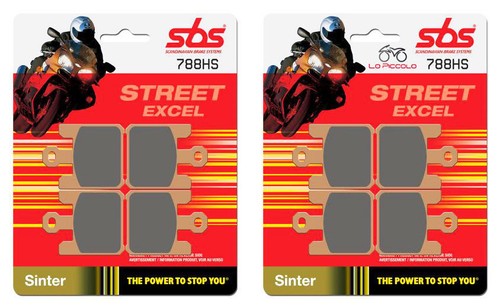 Brake pads front - front, hs