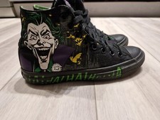 Converse DC Comics The Joker High Top Shoes Trainers UK Size 7 