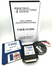 Commodore Amiga Stereo Sound Sampler Techno Sound Turbo Rare Limited US Seller