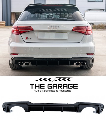 Rs3 look diffuser for audi - rs3, a3