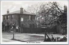 RPPC Vintage Postcard The Old Plough Northolt England Pub