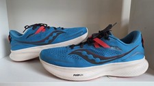 Saucony Ride 15 Men's Running Shoes Trainers Blue Size UK 8.5