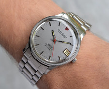 1970 Omega Constellation Mens Watch Chronometer Rare Electronic Bracelet Date