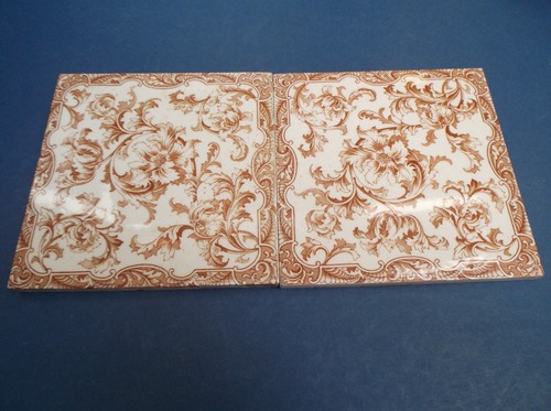 Pair edwardian tiles light - of,