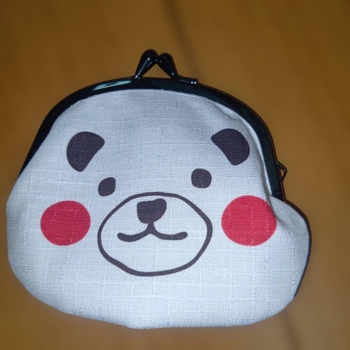 Polar bear clasp wallet - clasp,