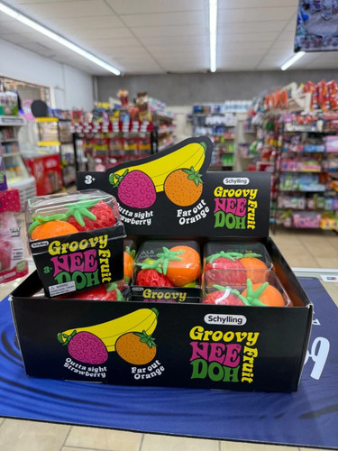 Schylling needoh groovy fruit - needoh,