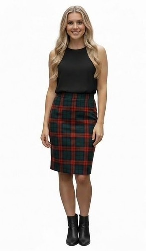 Women plain midi pencil - women's,