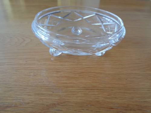 Small glass trinket - glass,