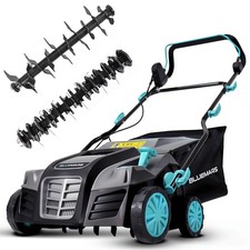 Lawn scarifier aerator - lawn, scarifier/aerator/rake