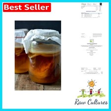 3L Organic Scoby with Concentrated Starter - Digestive Health Benefits