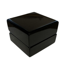 Premium Glossy Black Wooden